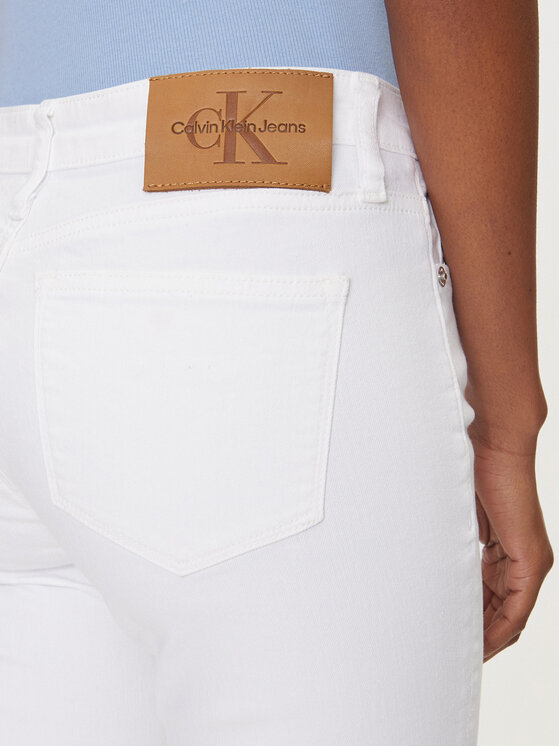 Calvin Klein Jeans Calvin Klein Jeans Jeansy J20J225120 Biały Skinny Fit