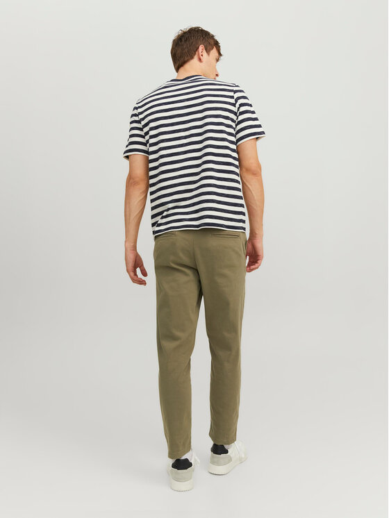 Jack & Jones Jack & Jones Chinosy Harlow 12242188 Zielony Tapered Fit