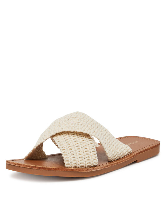 DeeZee DeeZee Pantoletten E4736-1 Beige