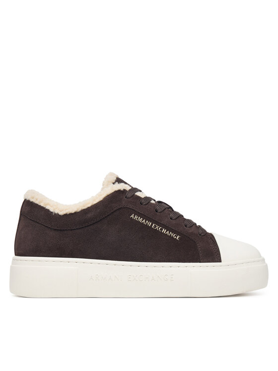 Armani Exchange Modne superge XW003067 AF27450 U6032 Temno rjava