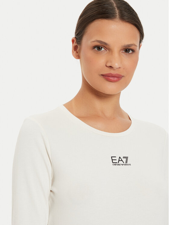 EA7 Emporio Armani EA7 Emporio Armani Palaidinė 6DTT13 TJDZZ 1120 Écru Slim Fit