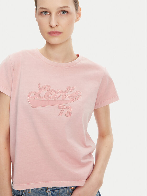 Levi's® Levi's® T-krekls Graphic A8804-0039 Rozā Boxy Fit