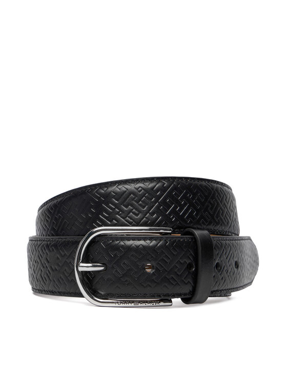 Tommy Hilfiger Tommy Hilfiger Ζώνη Ανδρική Business Lux 3.5 AM0AM13761 Μαύρο