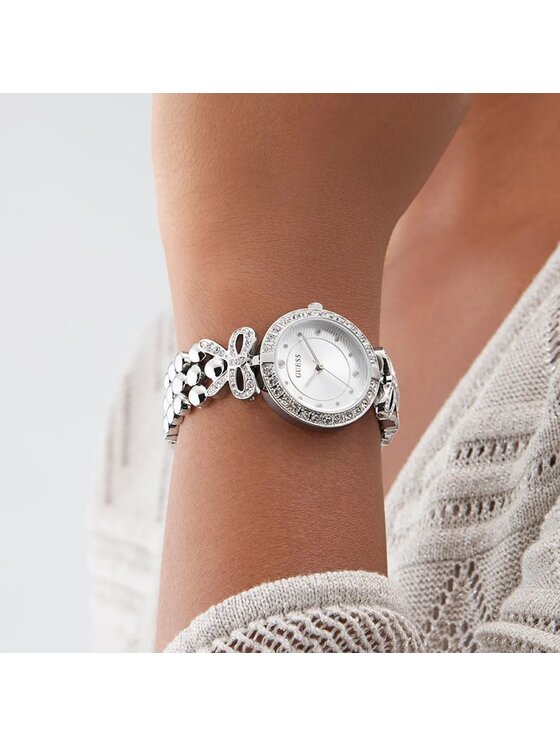 Guess Guess Dámske hodinky GW0838L1 Strieborná