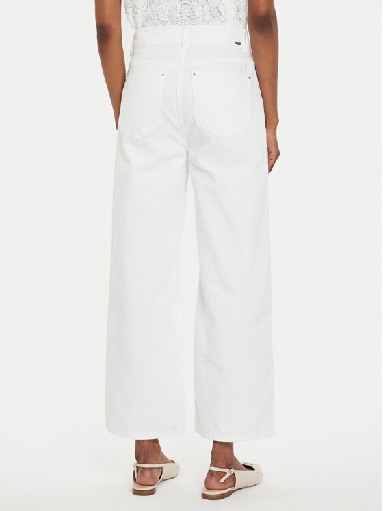 Morgan Morgan Traperice 242-PEZEL Bijela Wide Leg