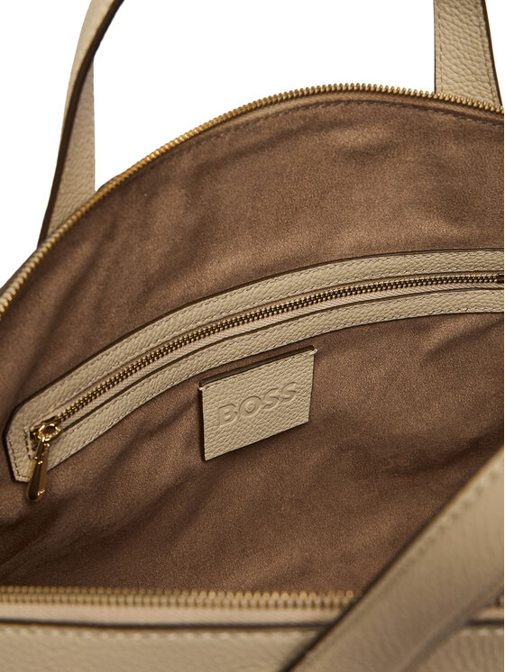 BOSS BOSS Torebka Lenah M 50563396 Beżowy