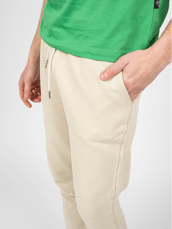 Pepe Jeans Pepe Jeans Παντελόνι υφασμάτινο PM211478 | David Jogg Μπεζ Regular Fit