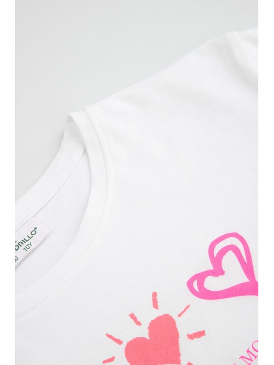 Coccodrillo Coccodrillo Longsleeve WC6143103VGA-001 Biały Regular Fit