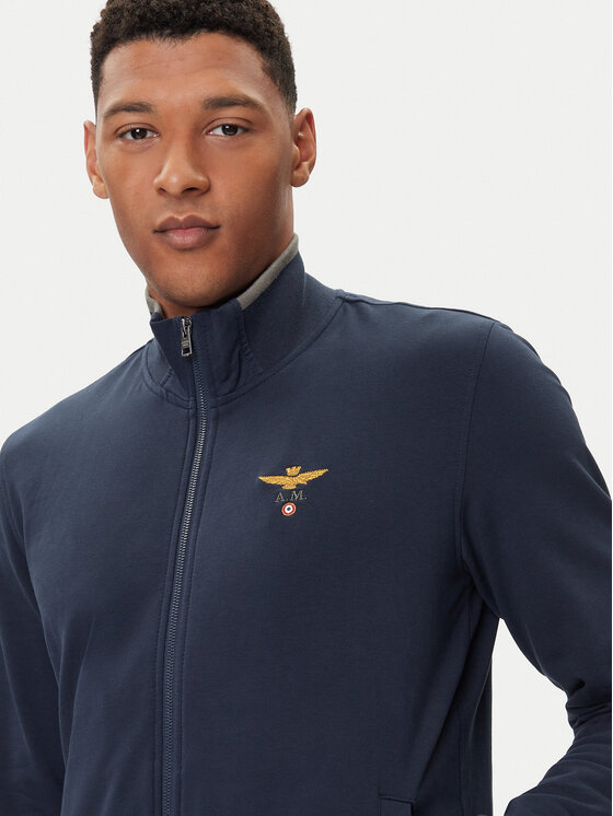 Aeronautica Militare Aeronautica Militare Bluză 252FE1956UF00459 Bleumarin Regular Fit