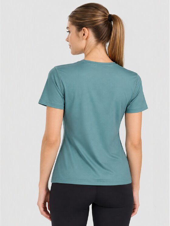 4F 4F T-Shirt 4FWAW26TFTSF2325 Zielony Active Fit
