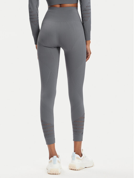 Brubeck Brubeck Legginsy LE1291W Szary Slim Fit