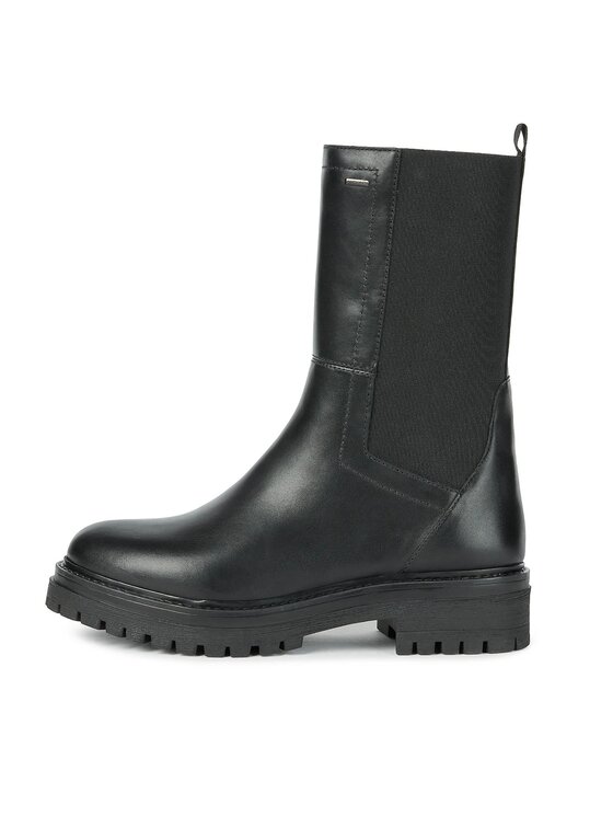 Geox Geox Polokozačky D Iridea B Abx D26D0B 00043 C9999 Černá