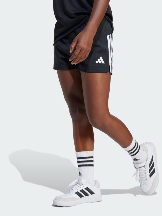 adidas adidas Szorty materiałowe 139963 Czarny Regular Fit