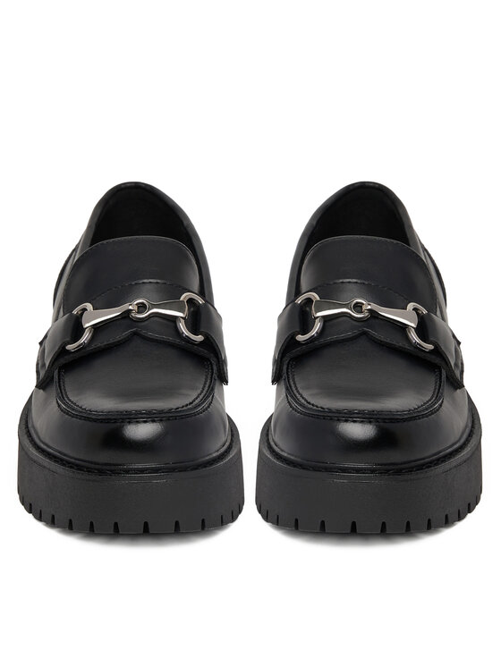 DeeZee DeeZee Loafersy 18638-14 Czarny