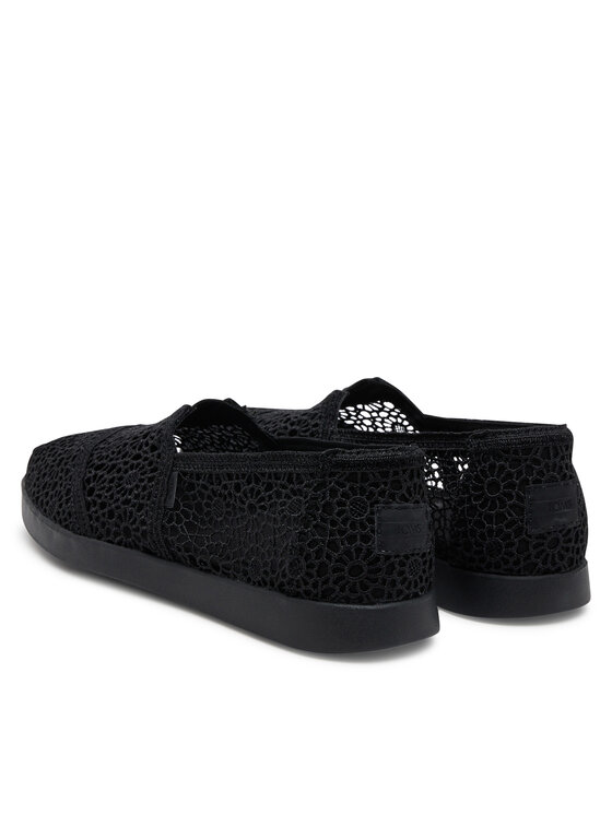 Toms Toms Baleriinad Alpargata Plus 10021549 Must
