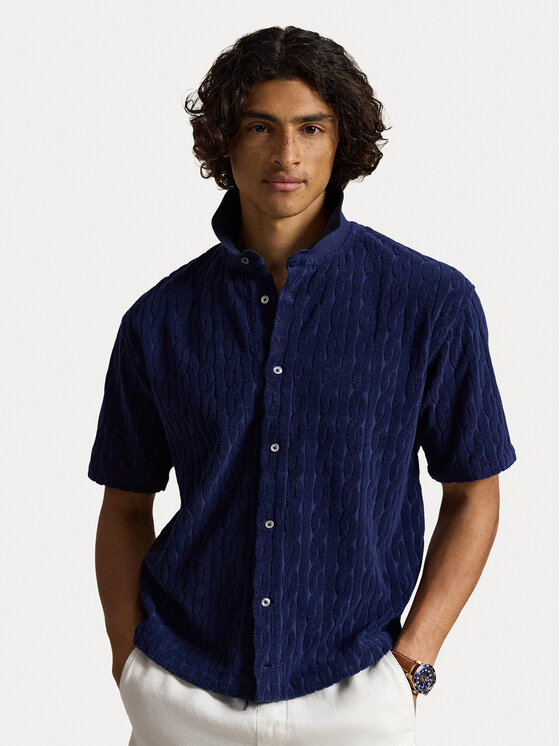 Polo Ralph Lauren Polo Ralph Lauren Риза 710B19621001 Тъмносин Regular Fit