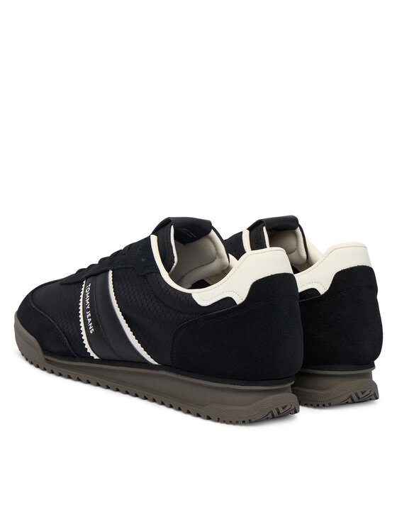 Tommy Jeans Tommy Jeans Sneakersy Tjm Retro Runner Cleated Winter EM0EM01664 Czarny
