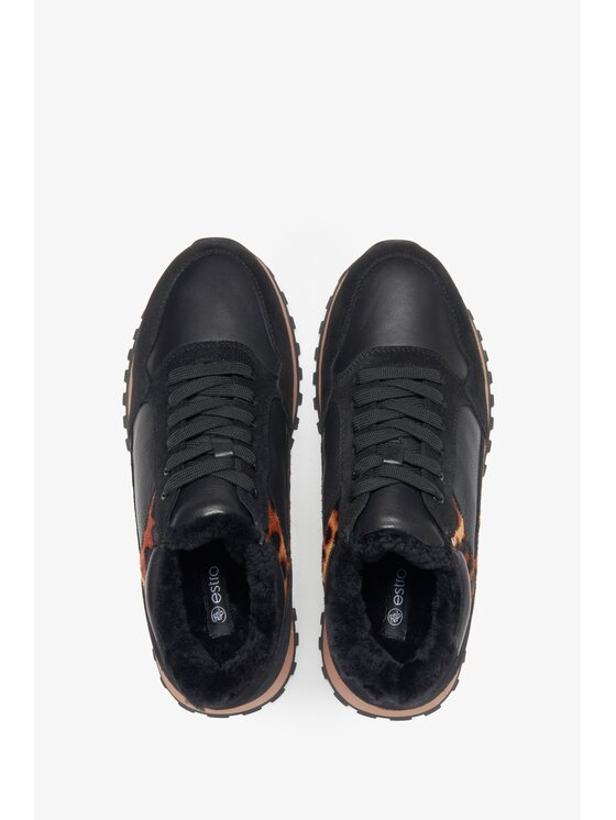 Estro Estro Sneakersy ER00116289 Černá