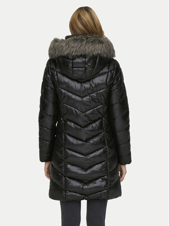 ONLY ONLY Μπουφάν χειμωνιάτικο Fever 15322004 Μαύρο Regular Fit