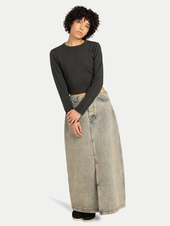 Element Element Särkpluus Icon Crop W ELJKT00122 Must Cropp Fit