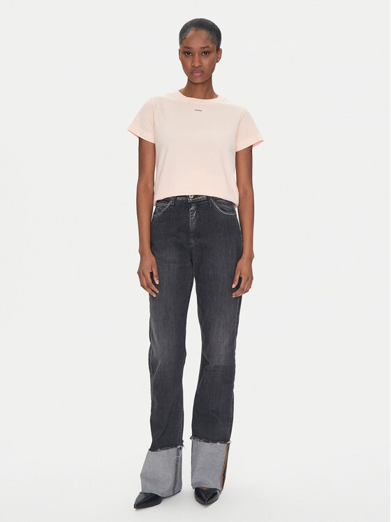 PINKO PINKO T-Shirt 100373 A228 Ροζ Regular Fit