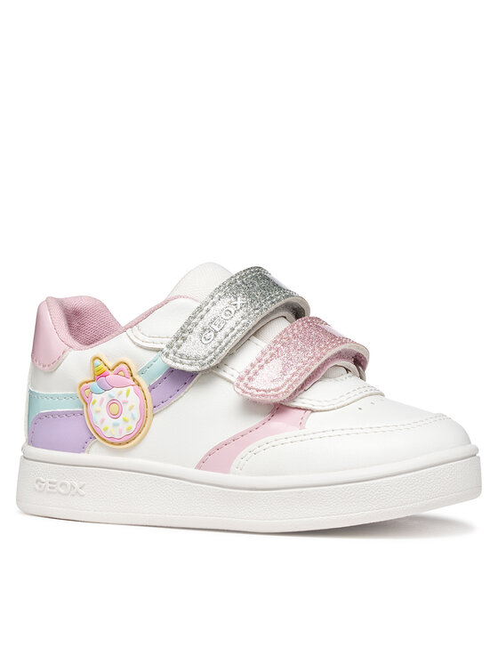 Geox Geox Sneakers B Eclyper Girl B655MB 000BC C1R8S M Alb
