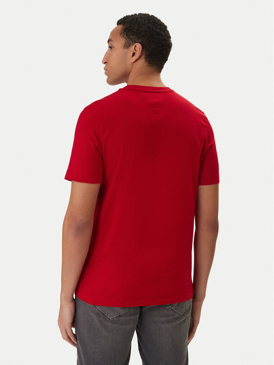 Tommy Hilfiger Tommy Hilfiger T-shirt Ess Seasonal MW0MW39995 Rosso Regular Fit