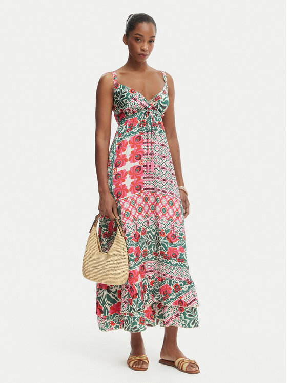 Iconique Iconique Sommerkleid Lidia IC26-095 Bunt Regular Fit