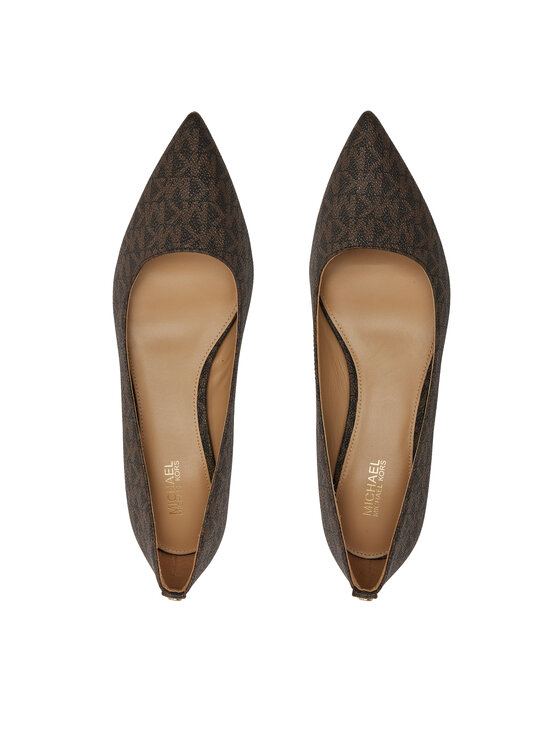 MICHAEL Michael Kors MICHAEL Michael Kors Szpilki Alina Flex Kitten Pump 40R3ALMP1B Brązowy