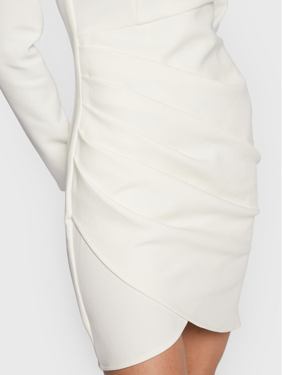 Silvian Heach Silvian Heach Coctailkleid CVA22141VE Weiß Slim Fit