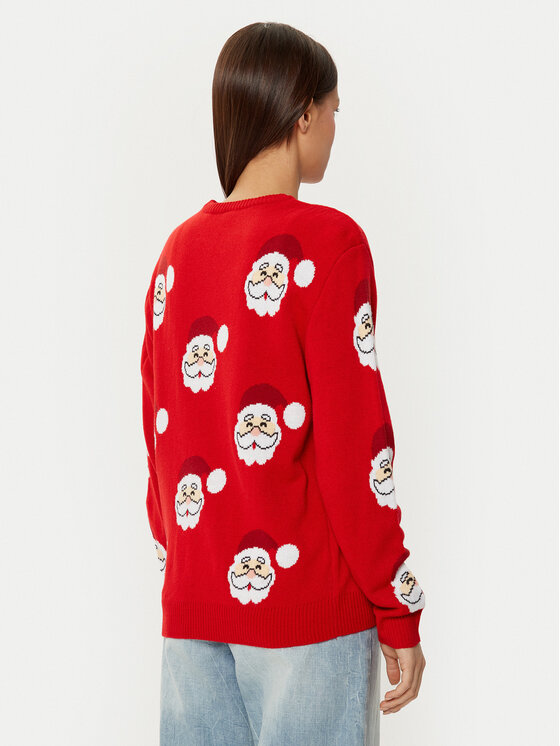 Ysabel Mora Ysabel Mora Sweter 70028 Czerwony Regular Fit
