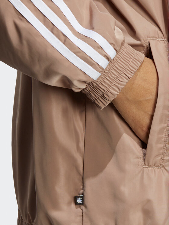 adidas adidas Jopa Oversized Track Top IP7143 Rjava Loose Fit