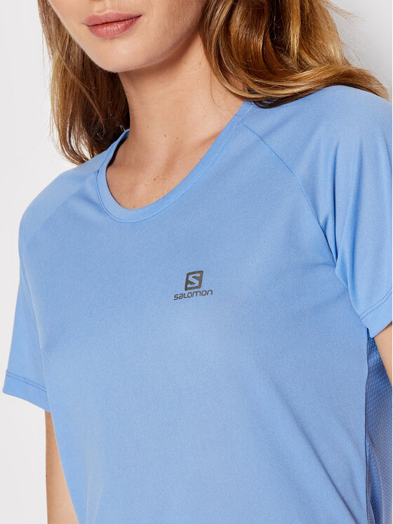 Salomon Salomon Technisches T-Shirt Cross Rebel LC1727600 Blau Active Fit