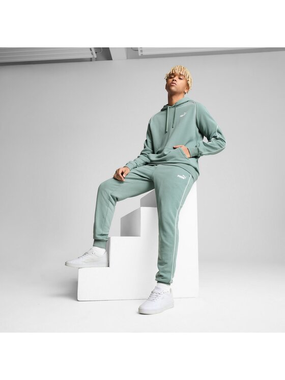 Puma Puma Spodnie dresowe 684621 Zielony Regular Fit