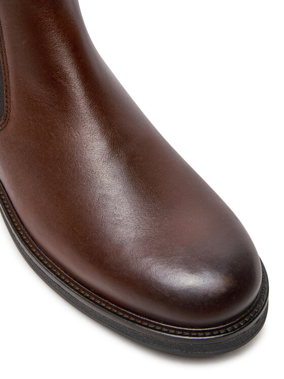 Marc O'Polo Marc O'Polo Kotníková obuv s elastickým prvkem 407 27385001 100 Hnědá