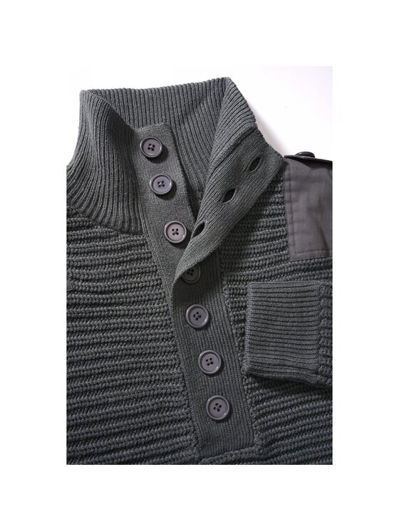 Brandit Brandit Sweter 5027.5 Szary Regular Fit