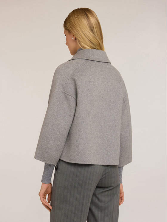 Motivi Motivi Cappotto R245W000147N013 Grigio Regular Fit