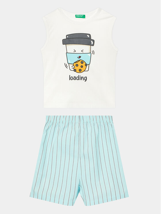 United Colors Of Benetton United Colors Of Benetton Піжама 30960P04S Кольоровий Regular Fit
