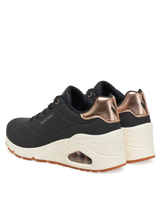 Skechers Skechers Laisvalaikio batai UNO Wedge - Hi Steps (177520-BBK) 177520/BLK Juoda