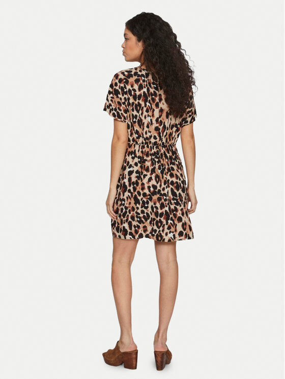 Vila Vila Kasdieninė suknelė Moashly 14089472 Ruda Loose Fit