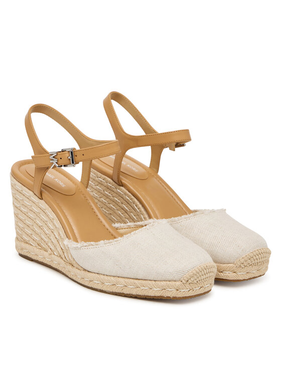 MICHAEL Michael Kors MICHAEL Michael Kors Espadrilės Kenzie Wedge 40S6KZMS2D Écru