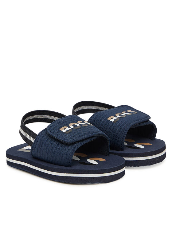 BOSS BOSS Sandale J53242 M Tamnoplava