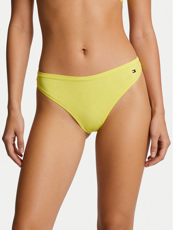 Tommy Hilfiger Tommy Hilfiger Klasične spodnje hlačke UW0UW06047 Svetlo rumena