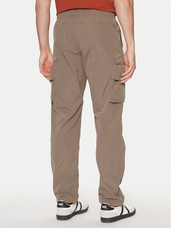 Jack&Jones Jack&Jones Hlače iz tkanine Kane 12269391 Rjava Relaxed Fit