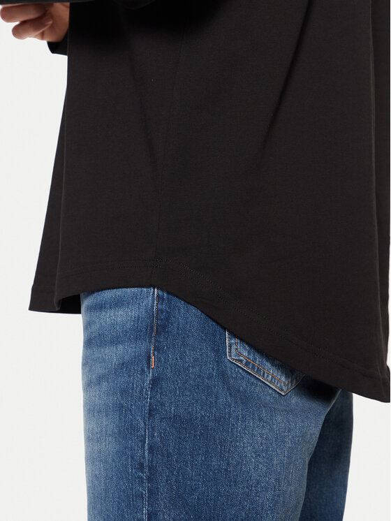 Karl Lagerfeld Jeans Karl Lagerfeld Jeans Longsleeve A1M17043 Czarny Regular Fit