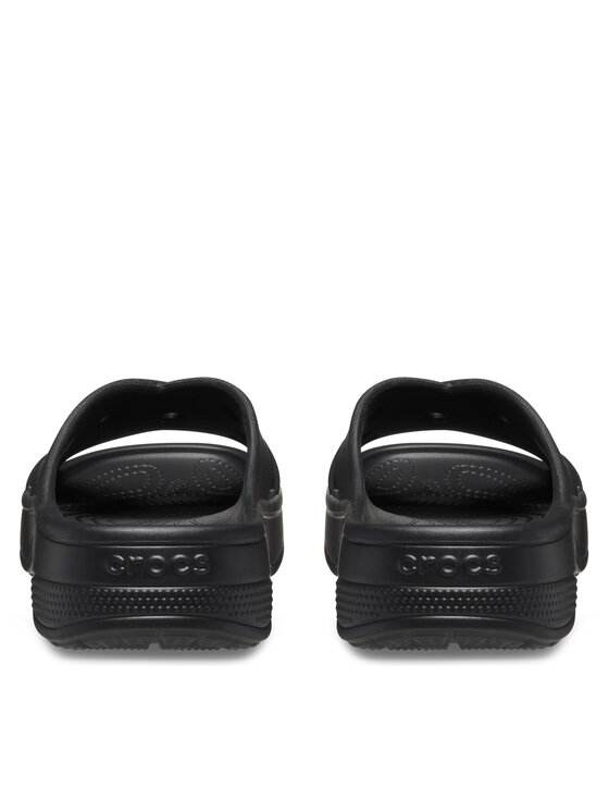 Crocs Crocs Şlapi Classic Women's Cross Strap 210840 Negru