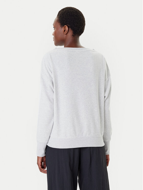 adidas adidas Суитшърт Seasonal Essentials 3-Stripes JM1901 Сив Regular Fit