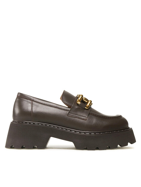 Badura Badura Loafersy 222FW68 Hnědá