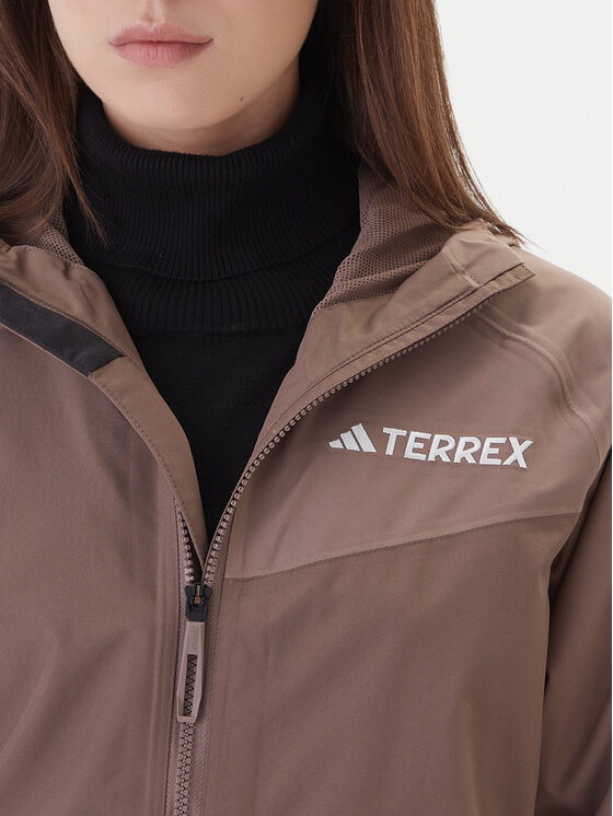 adidas adidas Neperšlampanti striukė Terrex Multi 2L RAIN.RDY JN0857 Smėlio Regular Fit