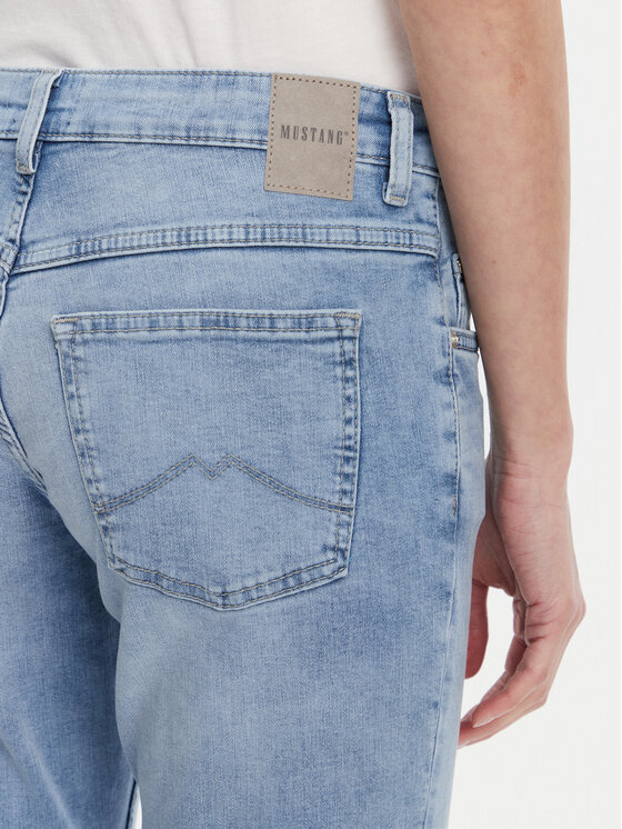 Mustang Mustang Jeansy 1016620 5000-302 Niebieski Regular Fit